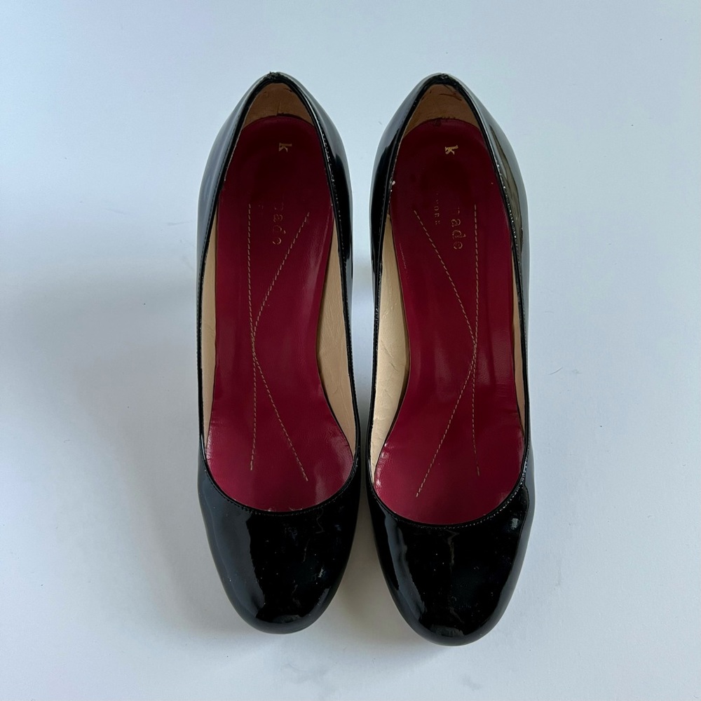 Vintage Kate Spade patent leather heels size 6 1/2